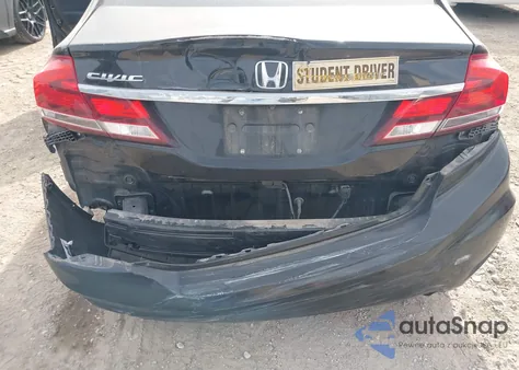 2014 Honda Civic Ex from USA, damaged, VIN 19XFB2F89EE078823